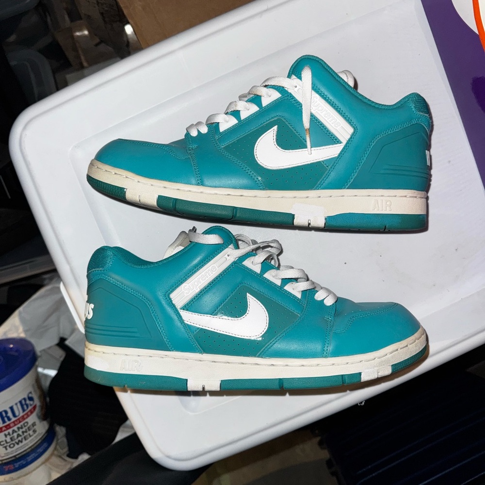 Supreme Teal Air Force 2 Nike sb
